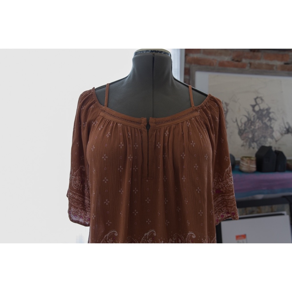 Forever 21 Bohemian top. SizeS.